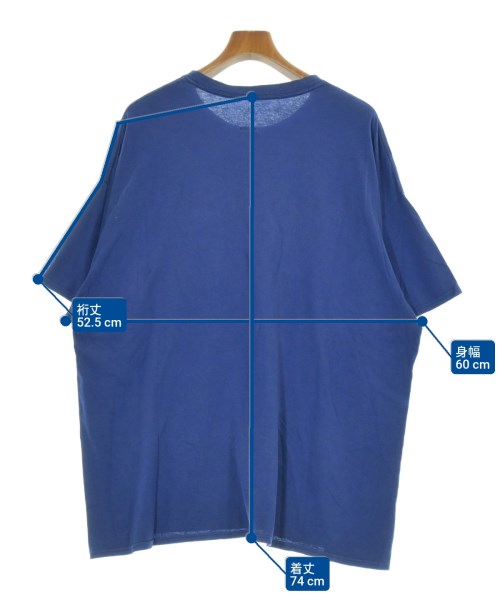 MAJESTIC（マジェスティック）Tシャツ・カットソー 青 サイズ:2XL メンズ/2200688111083