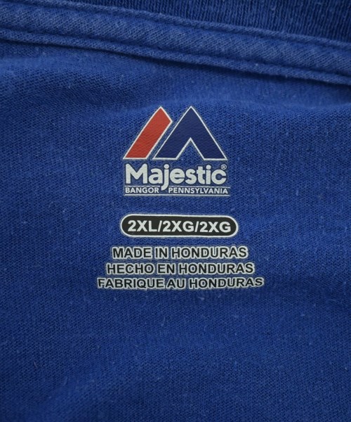 MAJESTIC（マジェスティック）Tシャツ・カットソー 青 サイズ:2XL メンズ/2200688111090