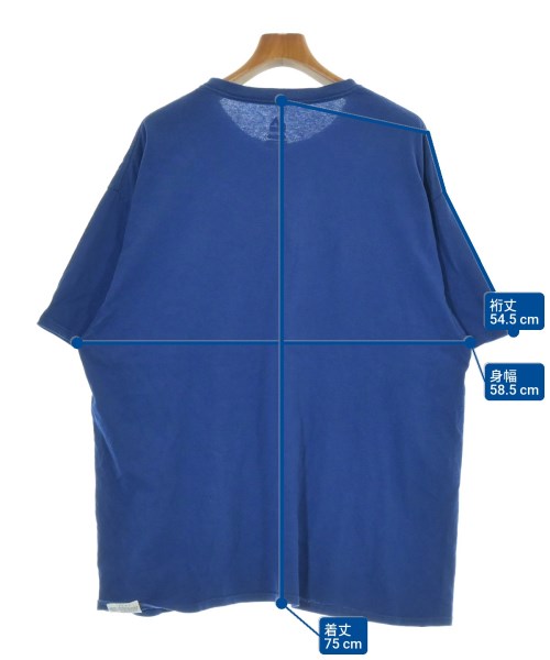 MAJESTIC（マジェスティック）Tシャツ・カットソー 青 サイズ:2XL メンズ/2200688111090