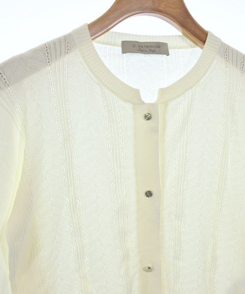 D.EXTERIOR（ディーエクステリア）カーディガン 白 サイズ:S レディース/2200655567325