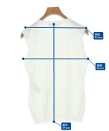 D.EXTERIOR（ディーエクステリア）ベスト/ノースリーブ 白 サイズ:S レディース/2200655567332