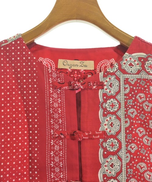 Organ Za（オルガンザ）カジュアルシャツ 赤 サイズ:-(M位) レディース/2200616941171