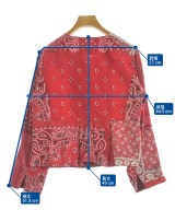 Organ Za（オルガンザ）カジュアルシャツ 赤 サイズ:-(M位) レディース/2200616941171