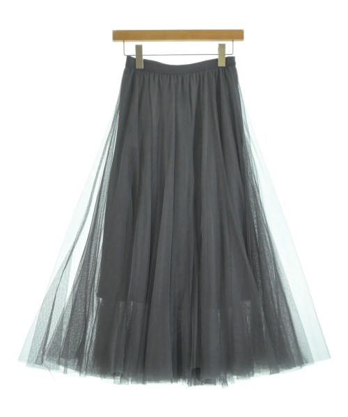 illico(イリコ)ロング・マキシ丈スカート グレー サイズ:F/2200637522045