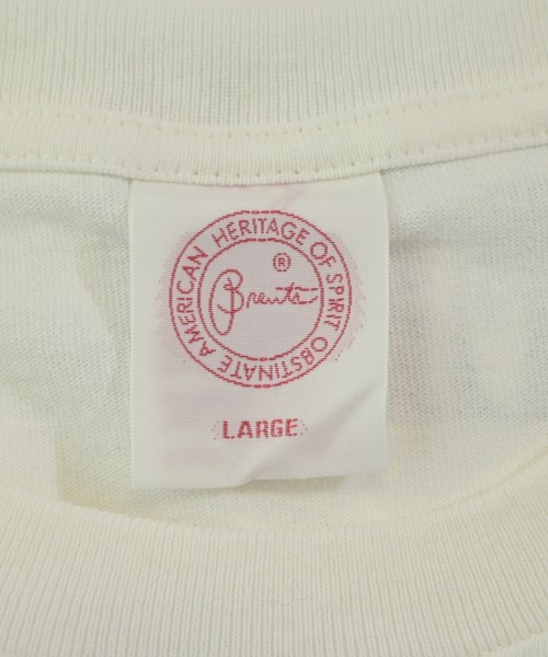 BRENTS（ブレンツ）Tシャツ・カットソー 白 サイズ:L メンズ/2200639794419