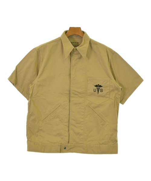 CUSHMAN(クッシュマン)カジュアルシャツ ベージュ サイズ:-(L位)/2200657460099