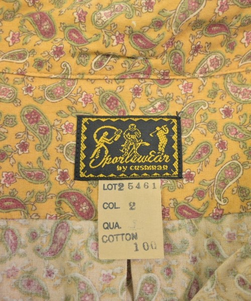 CUSHMAN（クッシュマン）カジュアルシャツ 黄 サイズ:-(L位) メンズ/2200657460105