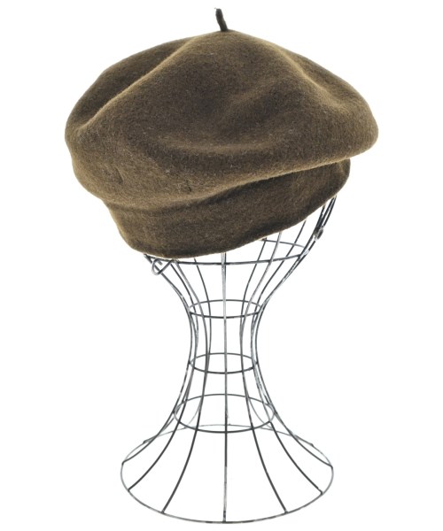 odds（オッズ）ハンチング・ベレー帽 茶 サイズ:- レディース/2200660636092