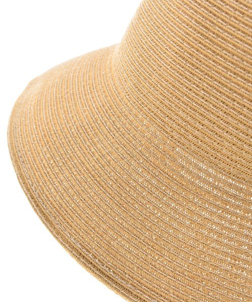 odds（オッズ）ストローハット ベージュ サイズ:- レディース/2200661478257