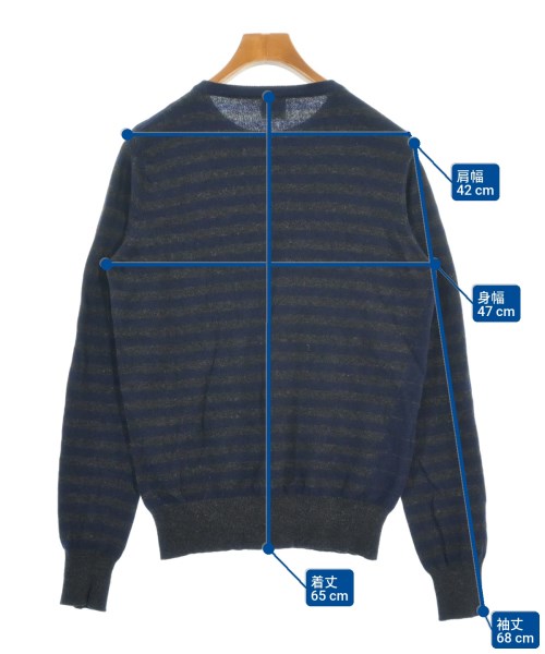 bellwood（ベルウッド）ニット・セーター 紺 サイズ:48(L位) メンズ/2200622106076