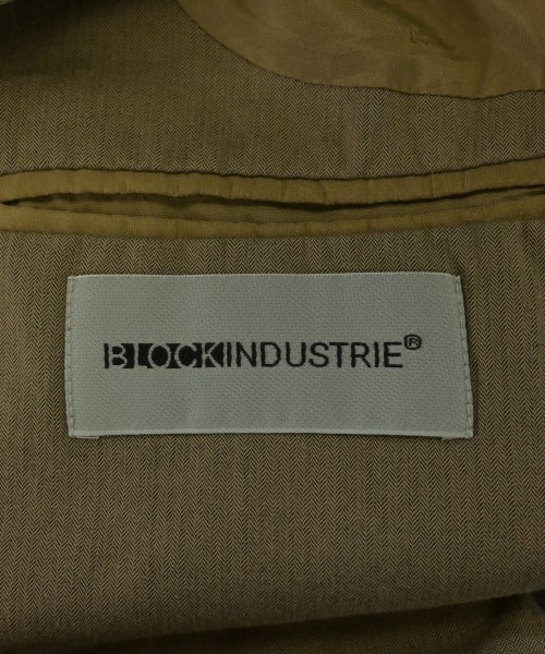 BLOCK INDUSTRIE（ブロックインダストリー）カジュアルジャケット ベージュ サイズ:44(S位) メンズ/2200715207062