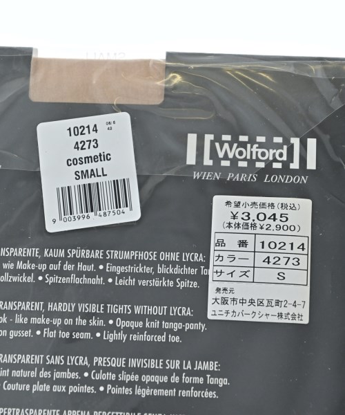 Wolford（ウォルフォード）小物類（その他） ベージュ サイズ:S レディース/2200623746141