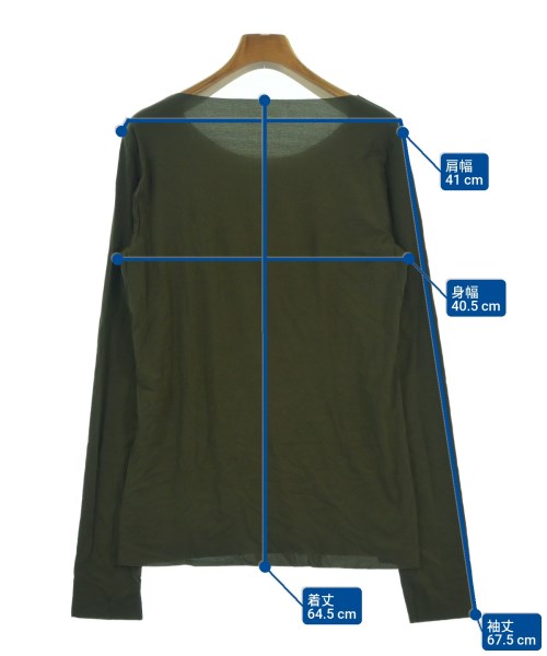Wolford（ウォルフォード）Tシャツ・カットソー カーキ サイズ:M レディース/2200631177289