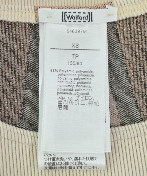 Wolford（ウォルフォード）Tシャツ・カットソー ベージュ サイズ:XS レディース/2200631213390