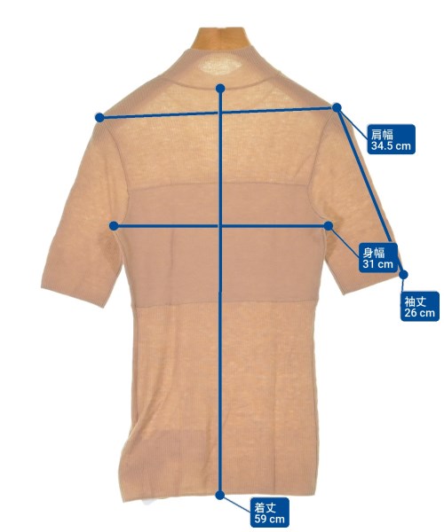 Wolford（ウォルフォード）ニット・セーター 茶 サイズ:S レディース/2200631218661