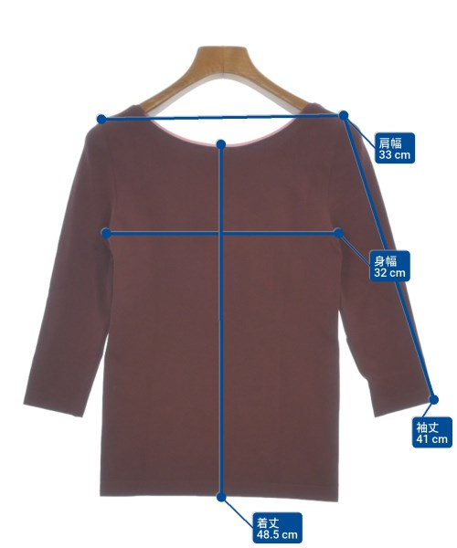 Wolford（ウォルフォード）Tシャツ・カットソー 茶 サイズ:XS レディース/2200631227175