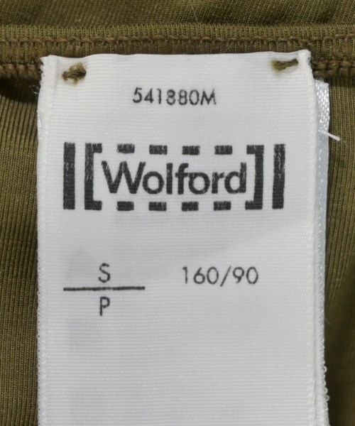 Wolford（ウォルフォード）Tシャツ・カットソー カーキ サイズ:S レディース/2200631233824