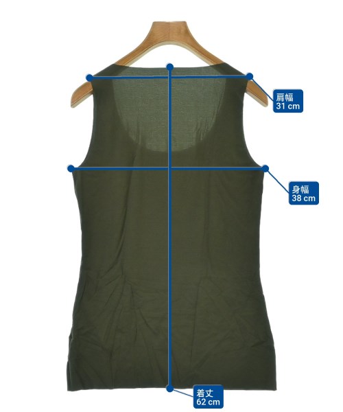 Wolford（ウォルフォード）タンクトップ カーキ サイズ:S レディース/2200631234319