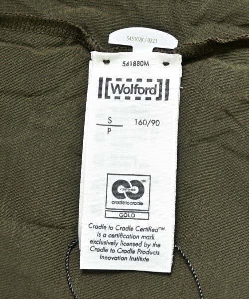 Wolford（ウォルフォード）Tシャツ・カットソー カーキ サイズ:S レディース/2200631234685