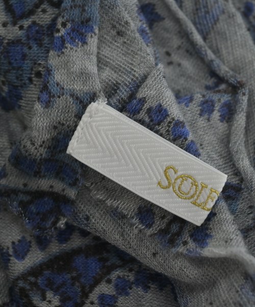 SOULEIADO（ソレイアード）ストール 青 サイズ:- レディース/2200635581136