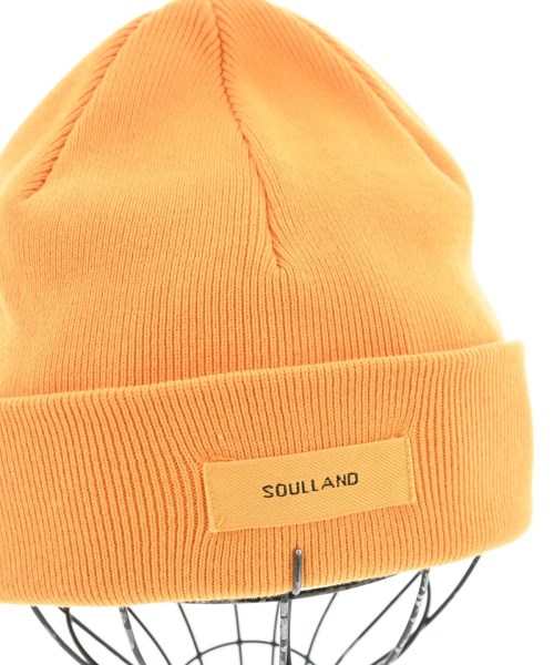 SOULLAND（ソウルランド）ニットキャップ・ビーニー オレンジ サイズ:- メンズ/2200646283210