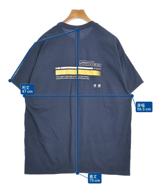 GILDAN（ギルダン）Tシャツ・カットソー 紺 サイズ:XL メンズ/2200617002024
