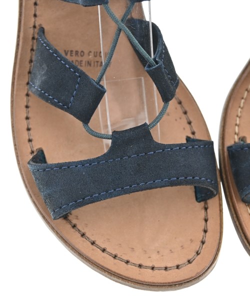 ANTICHI ROMANI（アンティッチ・ロマーニ）サンダル 紺 サイズ:EU37(23.5cm位) レディース/2200620934060