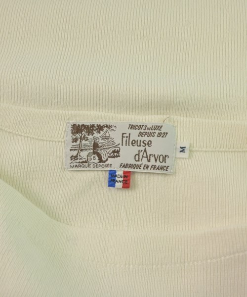 Fileuse d'Arvor（フィールズダルボー）Tシャツ・カットソー 白 サイズ:M メンズ/2200633544232