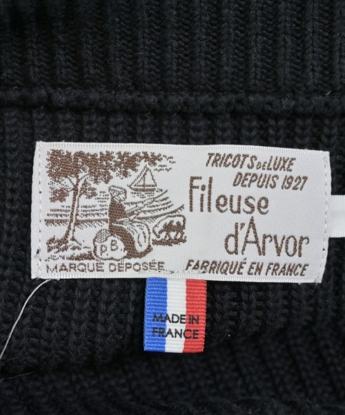 Fileuse d'Arvor（フィールズダルボー）ニット・セーター 黒 サイズ:S レディース/2200681568037