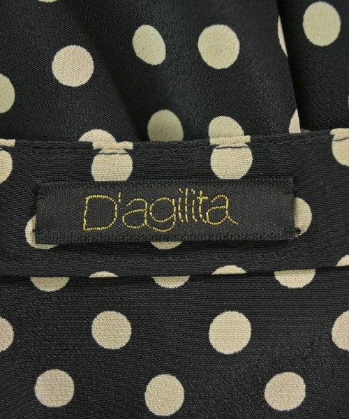 D'agilita（ダジリータ）ブラウス 黒 サイズ:38(M位) レディース/2200679962038