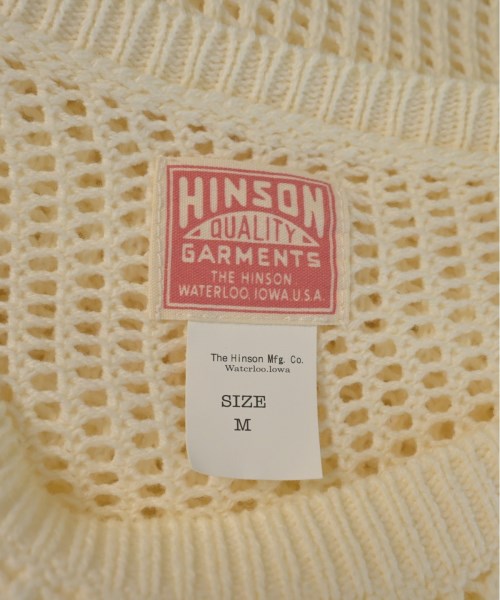 HINSON（ヒンソン）ニット・セーター 白 サイズ:M メンズ/2200495717010