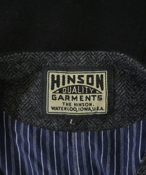 HINSON（ヒンソン）カジュアルシャツ グレー サイズ:L メンズ/2200622638072