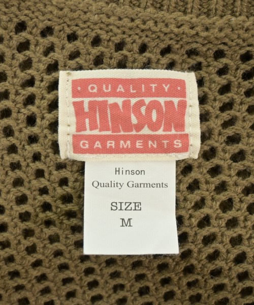 HINSON（ヒンソン）カーディガン カーキ サイズ:M メンズ/2200609704103