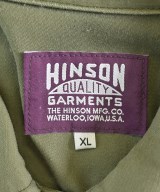 HINSON（ヒンソン）カジュアルシャツ カーキ サイズ:XL メンズ/2200696245015