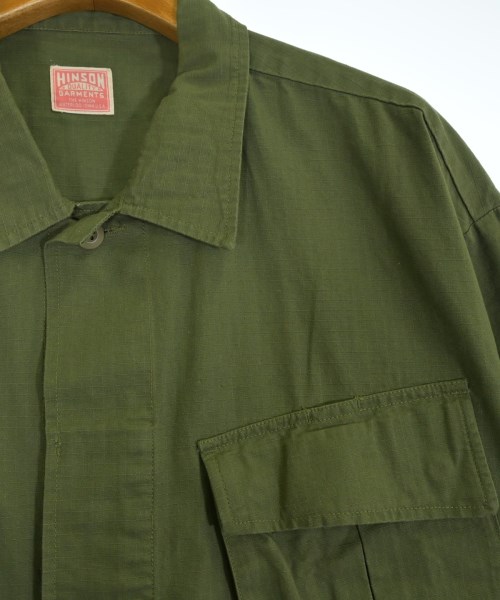 HINSON（ヒンソン）ミリタリーブルゾン 緑 サイズ:M メンズ/2200651117036