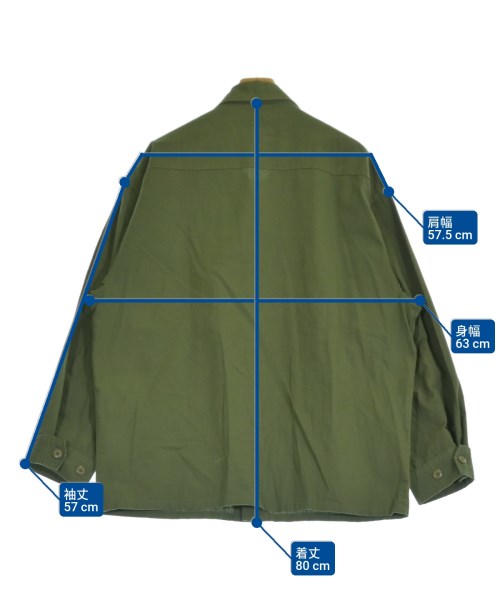 HINSON（ヒンソン）ミリタリーブルゾン 緑 サイズ:M メンズ/2200651117036