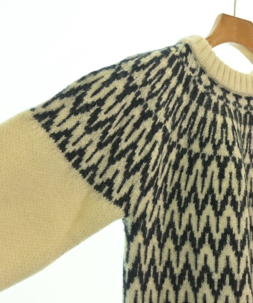 GUERNSEY WOOLLENS （ガンジーウーレンズ）ニット・セーター 白 サイズ:M レディース/2200637794107