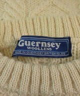 GUERNSEY WOOLLENS （ガンジーウーレンズ）ニット・セーター 白 サイズ:44(S位) メンズ/2200632546176