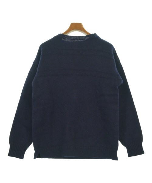 GUERNSEY WOOLLENS （ガンジーウーレンズ）ニット・セーター 紫 サイズ:1(S位) メンズ/2200626677039