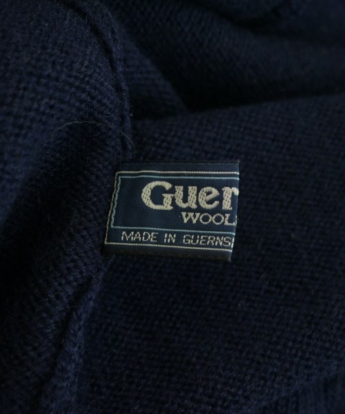 GUERNSEY WOOLLENS （ガンジーウーレンズ）ニット・セーター 紫 サイズ:1(S位) メンズ/2200626677039