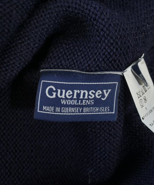 GUERNSEY WOOLLENS （ガンジーウーレンズ）ニット・セーター 紺 サイズ:40(M位) メンズ/2200653319032