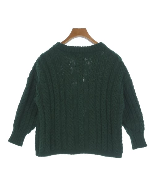 GUERNSEY WOOLLENS （ガンジーウーレンズ）ニット・セーター 緑 サイズ:34(XS位) レディース/2200729817011