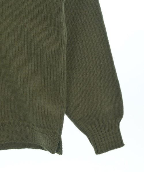 GUERNSEY WOOLLENS （ガンジーウーレンズ）ニット・セーター カーキ サイズ:-(XS位) メンズ/2200680996107