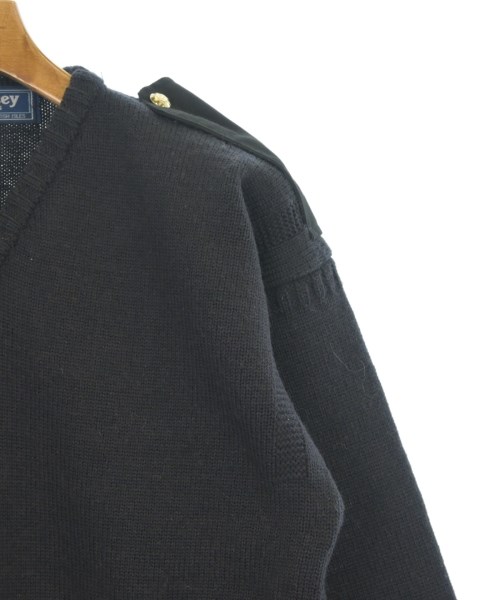 GUERNSEY WOOLLENS （ガンジーウーレンズ）ニット・セーター 紺 サイズ:40(M位) メンズ/2200680996114