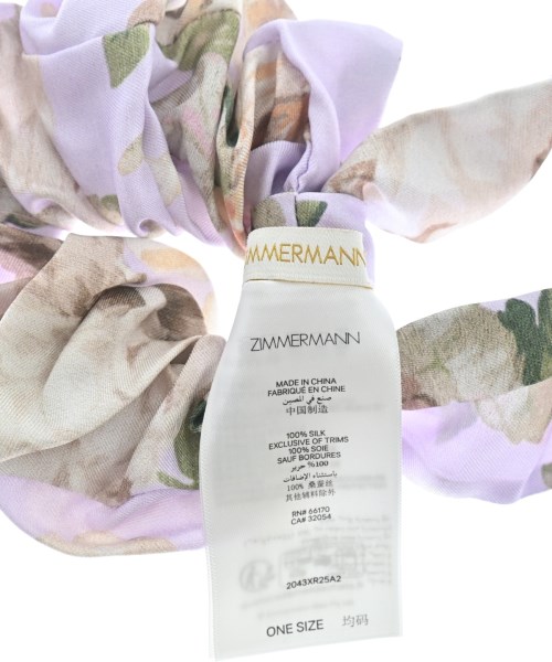 ZIMMERMANN（ジマーマン）小物類（その他） 紫 サイズ:- レディース/2200628213747