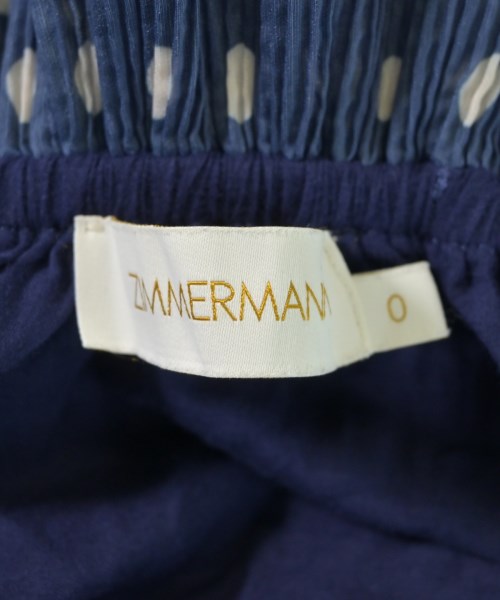 ZIMMERMANN（ジマーマン）ロング・マキシ丈スカート 紺 サイズ:0(XS位) レディース/2200717603183