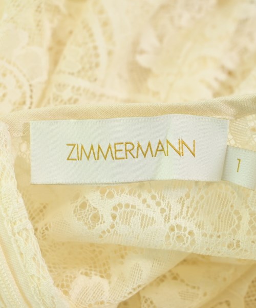 ZIMMERMANN（ジマーマン）ワンピース 白 サイズ:1(S位) レディース/2200685564271