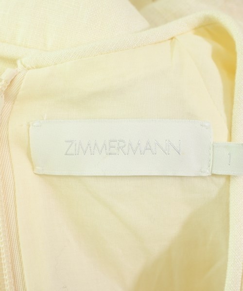 ZIMMERMANN（ジマーマン）ワンピース ベージュ サイズ:1(S位) レディース/2200685564318