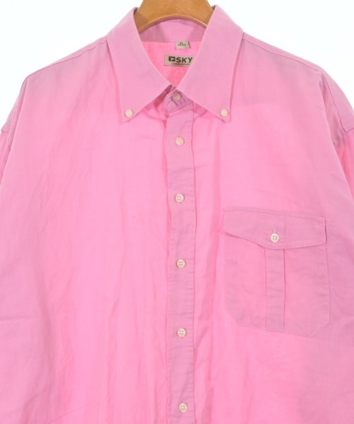 SKY（スカイ）カジュアルシャツ ピンク サイズ:XL メンズ/2200633128036