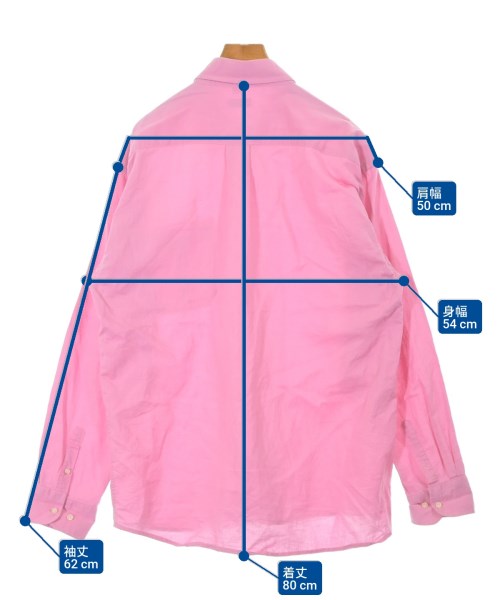 SKY（スカイ）カジュアルシャツ ピンク サイズ:XL メンズ/2200633128036